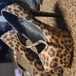 Leopard Print Heels